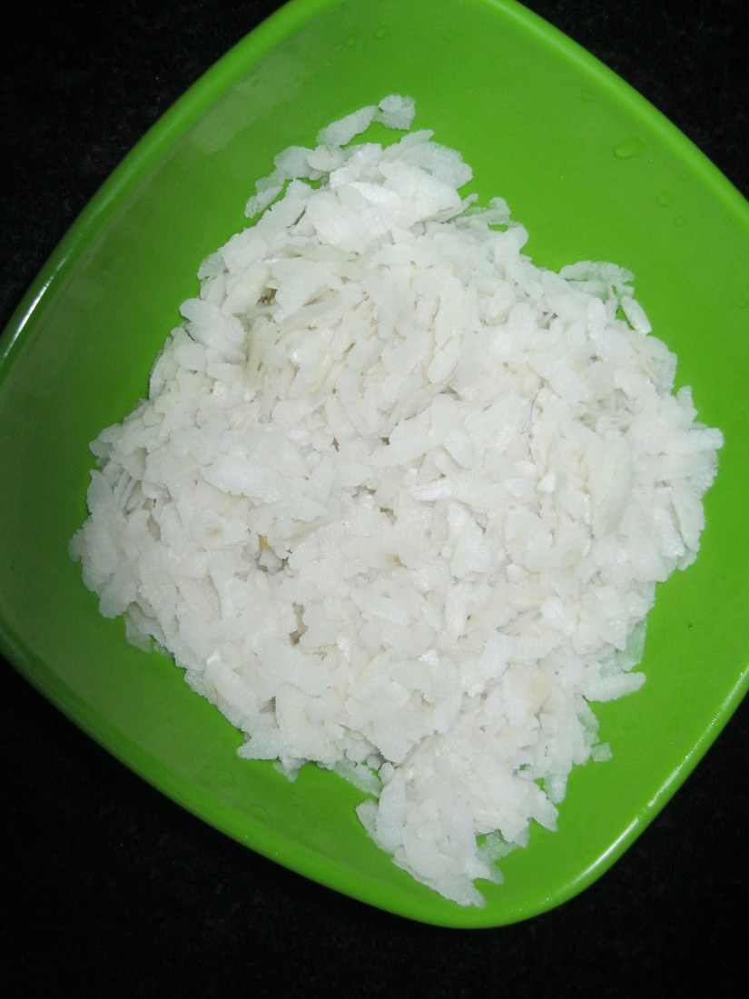 Softened Flaked Rice - ready for use!