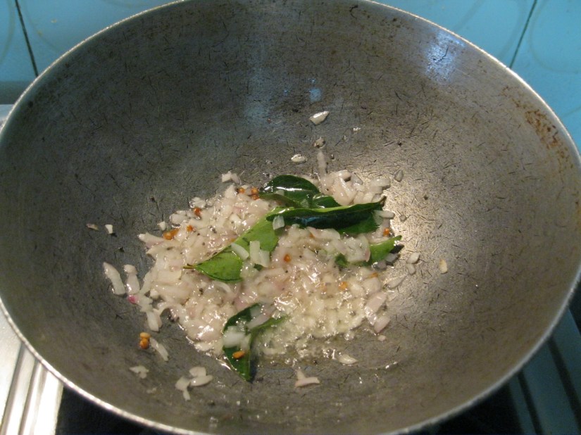 Onions - on the way to being cooked...