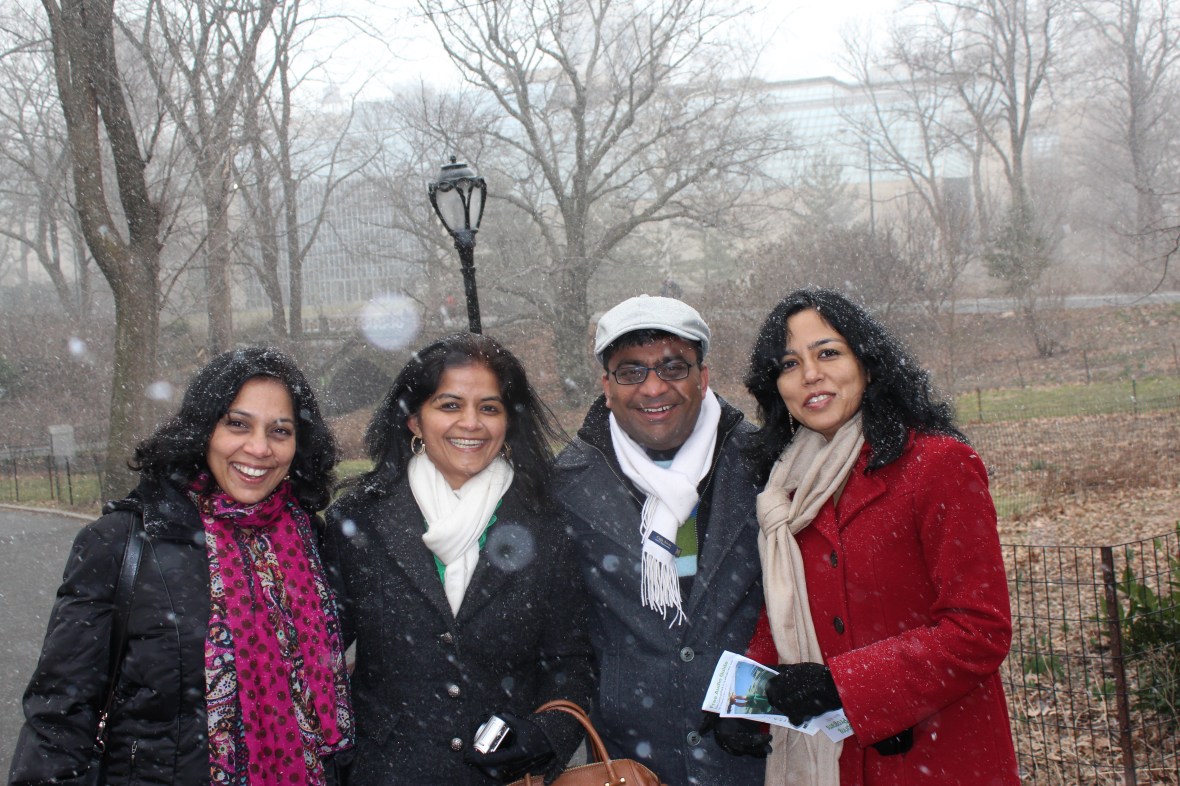 Snowflakes, joy and friends!